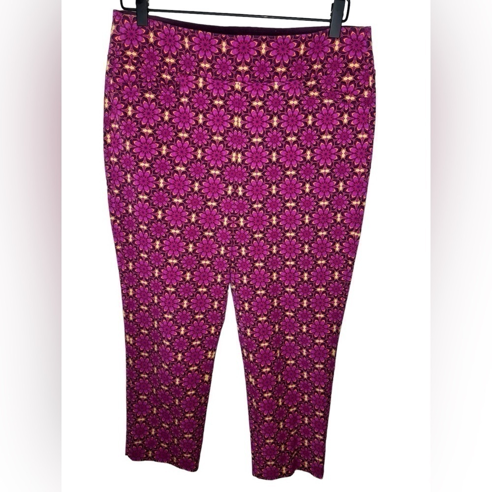 Soft Surrounding Floral Cropped Pants Size M